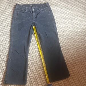 Levi's Slender Boot Cut Corduroy Pants in Dark Gray